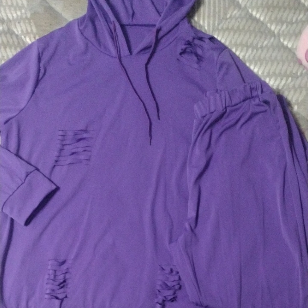 Woman's Purple Jogging suit